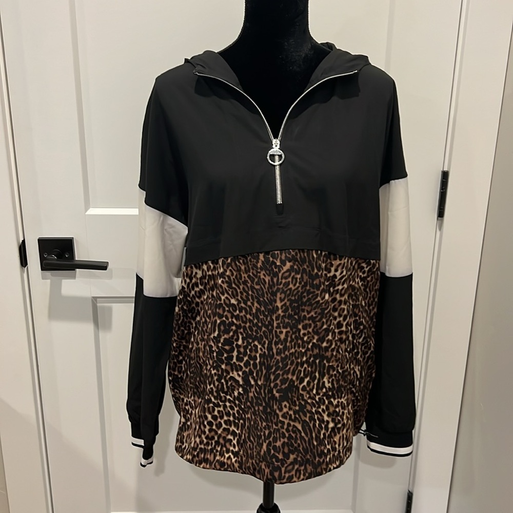 Calvin Klein animal print jogging suit Sz L